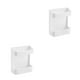 thumbnail image 1 of Bewildely Gran oferta, 1 caja de almacenamiento montada en la pared, soporte para aire acondicionado con Control remoto, organizador de Blanco 2piezas, 1 of 6