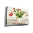 thumbnail image 2 of Epic Graffiti 'Christmas Cactus - Merry Christmas' by Cindy Jacobs, Canvas Wall Art, 26"x18", 2 of 8