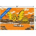 thumbnail image 3 of Godzilla - Ghidorah Affiche Murale avec Pushpins, 3 of 5