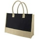 thumbnail image 2 of Paquete 35 piezas Bolsa de yute con interior plastificado negro 46 x 32 x 17, 2 of 3