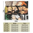 thumbnail image 3 of My Hero Academia Blanket, Anime Throw Blanket For Couch Sofa Bed, Soft Cozy Lightweight Warm Flannel Blanket, Home Decor, Anime Gifts For Boys Girls Kids Teens, 50"X40", 3 of 9