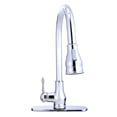 thumbnail image 2 of Chrome Pull Down Sink Faucet w/Soap Dispenser Kitchen, 2 of 4