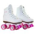 thumbnail image 6 of Chicago Girl's Classic Quad Roller Skates White Junior Rink Skates, Size J13, 6 of 7