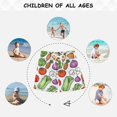 thumbnail image 6 of FORMRS Boys Swim Trunks Quick Dry Mesh Liner Boardshorts Sizes XS-XL, Vegetables Pattern, 6 of 7