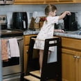 thumbnail image 5 of HARPPA Toddler Tower with Adjustable Height and Anti-Slip Protection, Kids Standing Tower with Safety Rail, Nordi Kids Kitchen Tower with Chalkboard, Black, 5 of 10