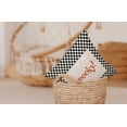 thumbnail image 6 of 18" x 18" Simply Daisy Halloween Spooky Checks Polyester Indoor/Outdoor Pillow, Black Qty 1, 6 of 6