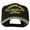 Khaki Black, variant on US Submarine Service Veteran Military Patched Two Tone High Cap - Khaki Black OSFM