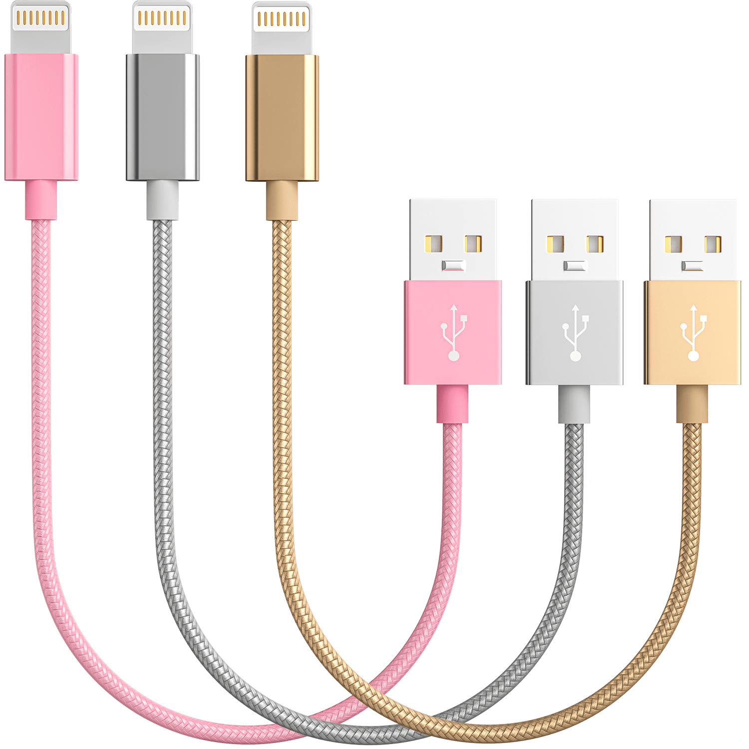 Can Be Charged and Data Transmission Synchronous Fast Charging Cable-Multicolored Hot Air Balloon Low-Angle Photography Round USB Data Cable Charging Cable