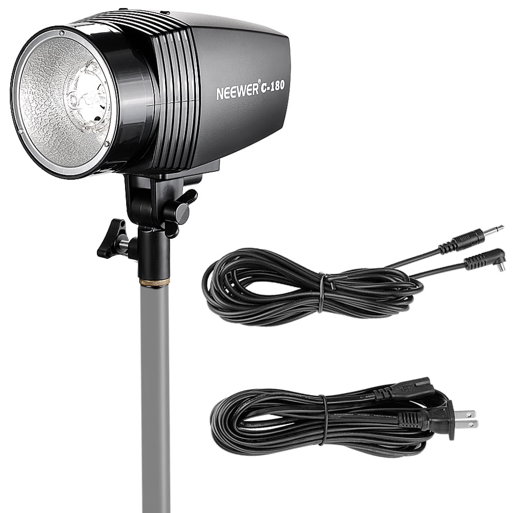 Neewer 180W 5600K Photo Studio Flash Speedlite Strobe Light Monolight for Studio,Location and Portrait Photography 