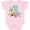 AD-Pink, variant on Im 1 Years Old with Fox Boys or Girls Baby Bodysuit