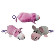 The Original FlipaZoo 5 inch Plush Toys with Clip, Sold Individually