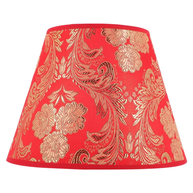 Abat-Jour en Tissu Imprimé Floral Abat-Jour Floral pour Lampe de Table de Remplacement