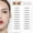 I, variant on Eyebrow Stickers European Broken Eyebrow Water Transfer Eyebrow Stickers for Makeup Application