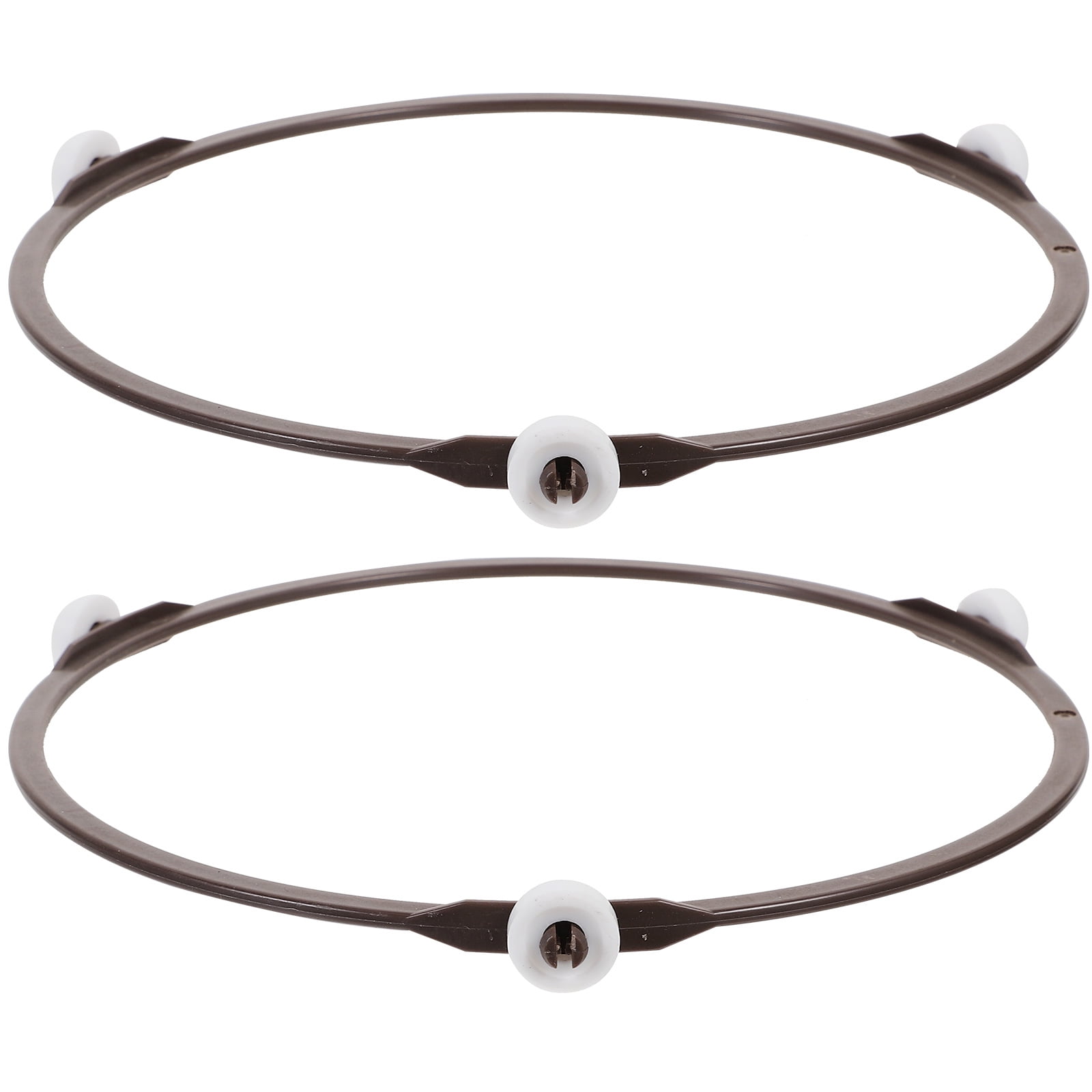 2pcs Oven Support Ring Microwave Turntable Plate Roller Oven