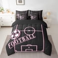 thumbnail image 2 of YST Kids Football Bedding Comforter Set, Sports Game Theme, King Size (7 Count), 2 of 4
