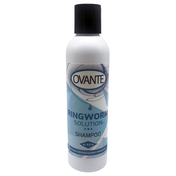 Ovante Ringworm Solution Shampoo for Ringworm of Scalp, Dandruff, Seborrheic Dermatitis, Folliculitis - 6.0 oz