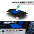 thumbnail image 3 of FH Group Premium 3D Air Mesh Blue Full Set Car Seat Cover with Air Freshener, 3 of 7