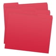 thumbnail image 5 of File Folders, 1/3 Cut Top Tab, Letter Size, Perfect for Organizing Documents in File Drawers, Box of 100 (Red), 5 of 9