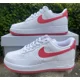 thumbnail image 1 of Nike Women's Air Force 1 '07 Next Nature Shoes - White Easter Pink DC9486 102, 1 of 6