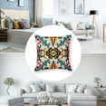 thumbnail image 5 of Ullo0ord Farmhouse Decoration Throw Pillow Cover, American Native Ethnic Pattern Pillow Cover Pillowcase Summer Outdoor Cushion Covers for Bed, Living Room, Couch, 5 of 7