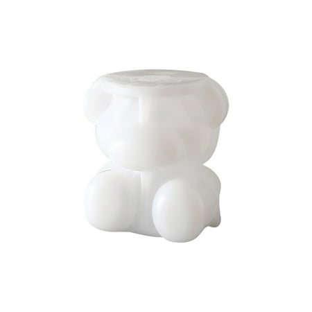 

Fjofpr Baking Molds Bear Coffee Milk Tea Ice Molds With The Same Drink Ice Tray Silicone Creative