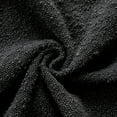 thumbnail image 2 of Set of 2, Decorative Textured Boucle Throw Pillow Covers Accent Solid Pillow Cases Neutral Soft Cozy Couch Cushion Case for Chair Sofa Bedroom Living Room Home Decor 18 x 18 Inch Black, 2 of 14