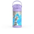 thumbnail image 5 of Thermos Kids Vacuum Insulated Funtainer Water Bottle with Flip Up Straw, 355ml, Frozen, 5 of 5