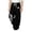 Black, variant on Y2k Baggy Sweatpants Boy and Girls Gothic Graphic Elastic Waist Wide Leg Track Pants Drawstring Athletic Joggers with Pockets