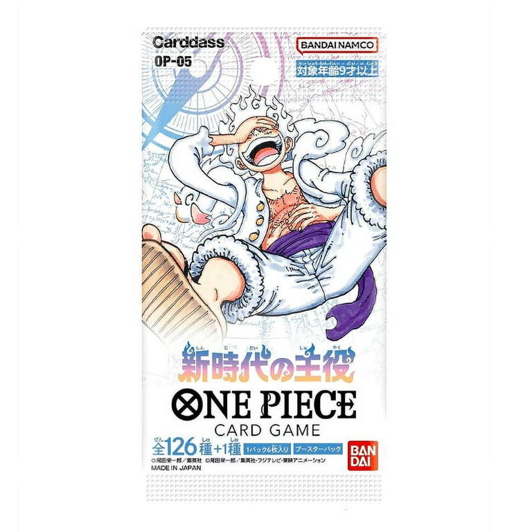  One Piece Cards Awakening of The New Era OP-05 Japanese 5X  Booster Box Packs : Toys & Games