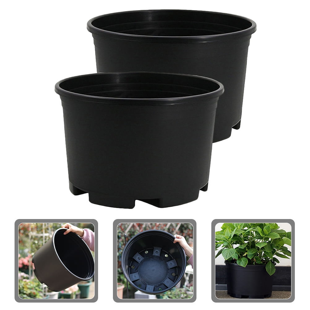 Raindrops 4 pcs  Extra Large Plastic Planter Gardening Plant Pot Portable Large Plant Flowerpot