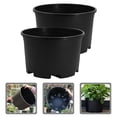 thumbnail image 4 of icolorfuled 2pcs Extra Large Plastic Planter Gardening Plant Pot Portable Large Plant Flowerpot, 4 of 7