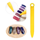 thumbnail image 3 of 14 Pzs Kit De Pinceles Para Uñas Imán 3d Acrilico Manicura Lab.G, Multicolor, 3 of 5