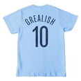 thumbnail image 3 of Youth 1863FC Jack Grealish Sky Blue Manchester City Player T-Shirt, 3 of 3
