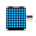 thumbnail image 1 of Módulo Pantalla Puntos LED 8X8 Interfaz I2C Controlador HT16K33 Azul Ygjytge, 1 of 9