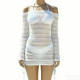 thumbnail image 6 of Neewe Women's Swimsuit Cover Up Shirt Long Sleeve Bathing Suit Coverups Summer Beach Cover Ups, 6 of 6