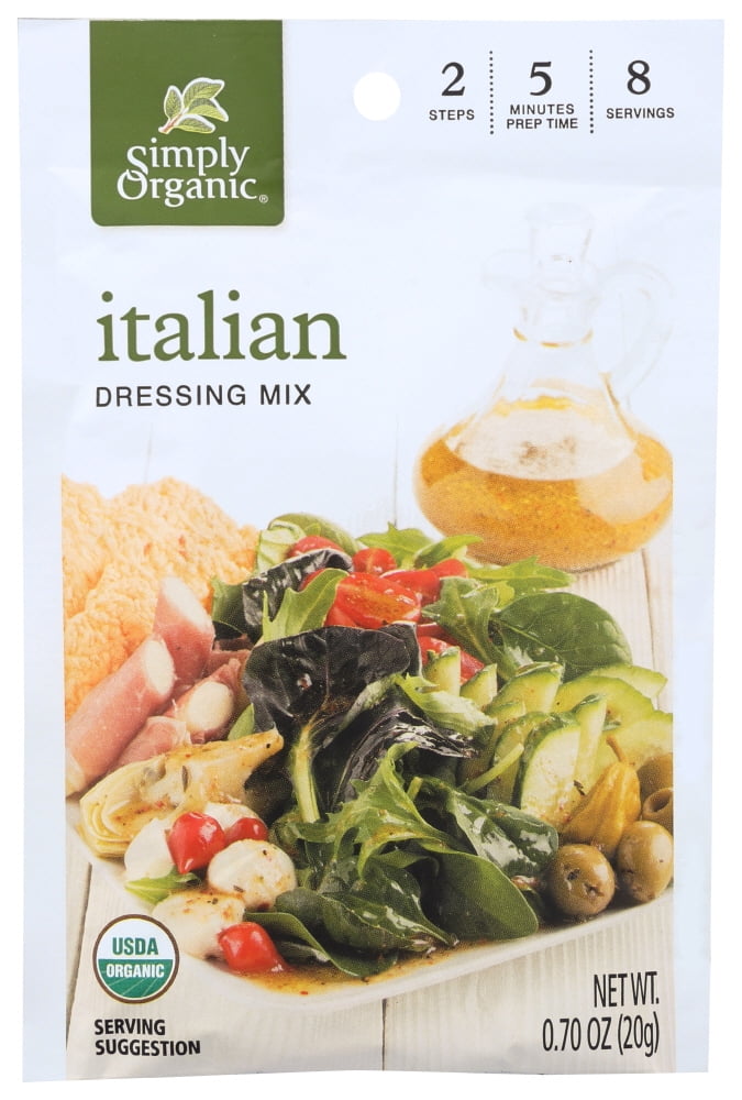 Simply Organic Italian Salad Dressing Mix, .7 Oz