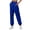 Blue, variant on Women's Custom Sweatpants Fashion Customizable Personalized Joggers Pants Drawstring Waist Baggy Pants With Pocket For Women Yellow S