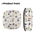 thumbnail image 2 of Jiueut Colorful Butterfly Rollator Walker Seat and BackRest RollBar Covers Set for Women 2 Piece Street Rollator Seat Cushion Back Bar Cover Set Rolling Walker Seat Cushion, 2 of 7