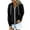 Black, variant on Feancey Women's Zip Up Hoodies Comfy Knitted Cotton Long Sleeve Hooded Jacket Fall Fashion Tunic Sweatshirt Jackets with Pockets Dark Gray 5XL