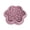 Dark Pink, variant on Pet Silicone Slow Feeder Bowl, Petal Feeding Bowl with Ridge Slow Eating Training Tool for Dog Cat Daily Eating Anti Fast Eating Black