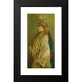 thumbnail image 2 of Walford Graham Robertson 14x24 Black Modern Framed Museum Art Print Titled - Portrait of Sarah Bernhardt as Roxanna in ‘Adrienne Lecouvreur’ (1893), 2 of 5