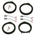 2 Pairs 6.5\'\' Car Speaker Adapter Board + Wiring Harness for Honda