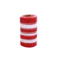 thumbnail image 2 of Rollo de Cinta de Malla a Rayas Rojas y Blancas, Malla Decorativa con Hilo Metálico, Cinta para Manualidades, 26 cm x 900 cm para Decoración de Árbol de Navidad, Coronas y Regalos, 2 of 7