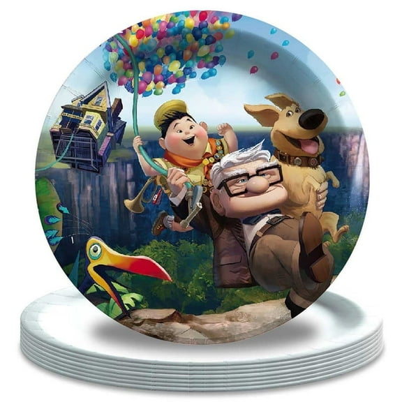 Up Birthday Decorations Plates Party Supplies Tableware Disposable Dinnerware