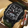 thumbnail image 2 of 2026 New Square Digital Watches for Men  Waterproof Unique Rectangle Watch Stopwatch Countdown Alarm Analog Silicone Strap, 2 of 7