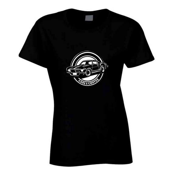 Ladies Classic Cars & Coffee T Shirt