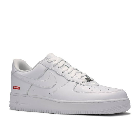 (Men's) Nike Air Force 1 Low SP x Supreme 'Box Logo' White (2020) CU9225-100