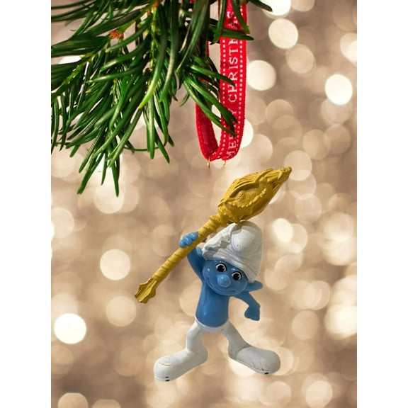 Smurfs movie 3” pvc Figure Figurine Charm Figure Figurine rare gift collect