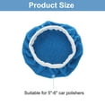 thumbnail image 2 of Uxcell 5pcs Car Polisher Bonnet Buffing Pad Micro-fiber for 5"-6" Car Buffer Bonnets Polisher, Dark Blue, 2 of 6
