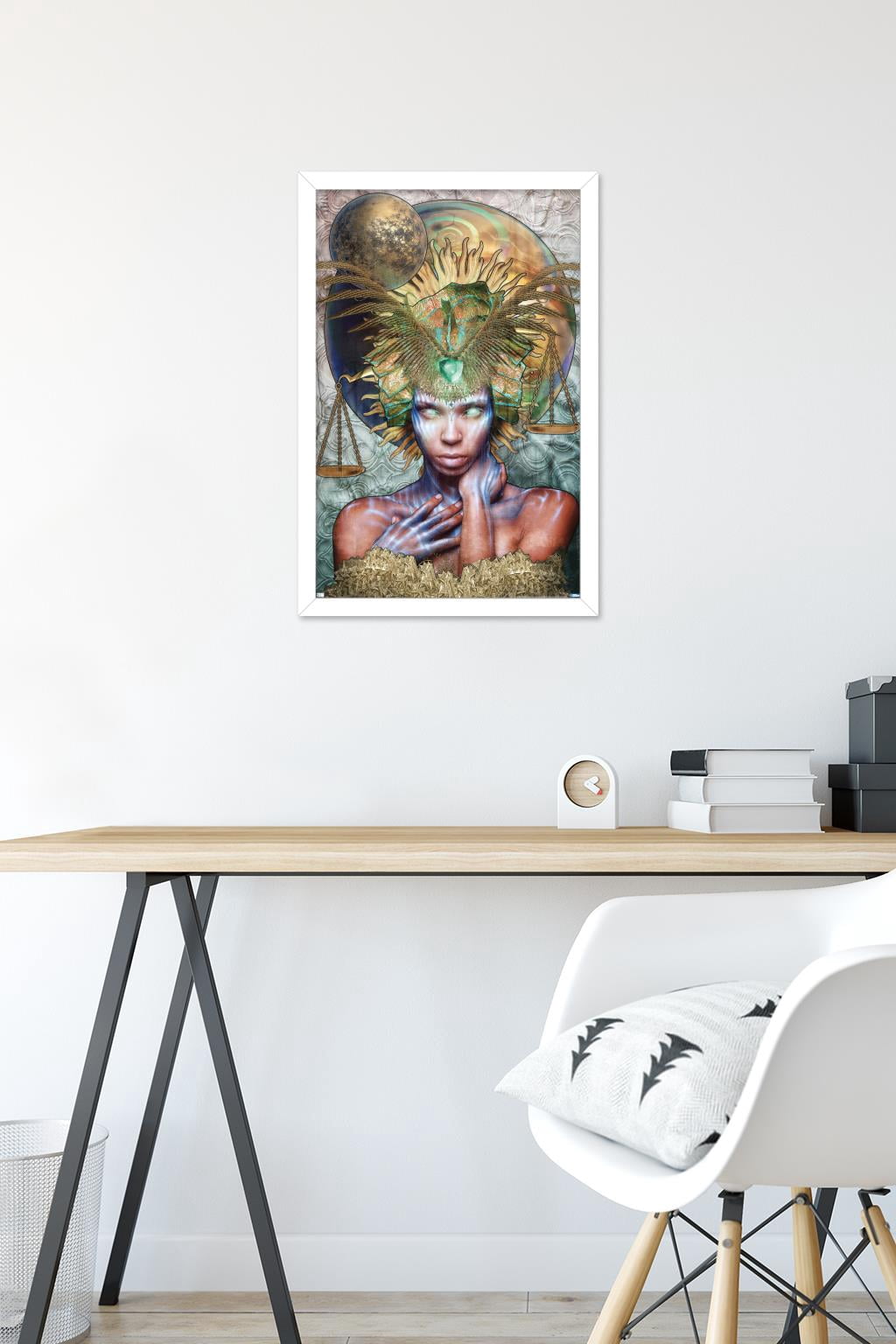 Jena DellaGrottaglia: Cosmic Zodiac - Libra Wall Poster, 14.725" x 22.375" Framed